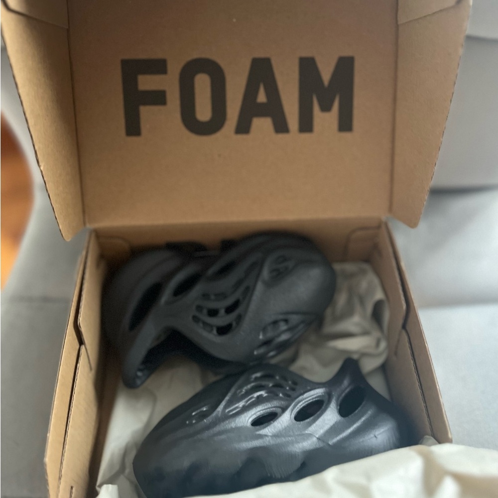 Yeezy Black Foam Runners
